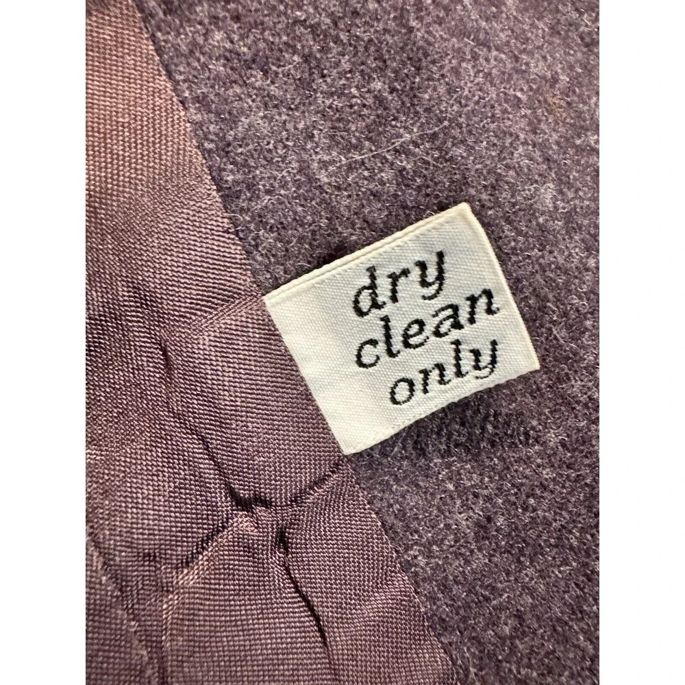 Vintage 100% Wool Pendleton Purple Skirt Suit - Picture 15 of 16